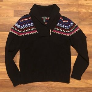 fair isle sweater from ralph lauren
